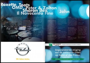 Night of the Proms 2009 - Belgium - brochure, pages 04-05.