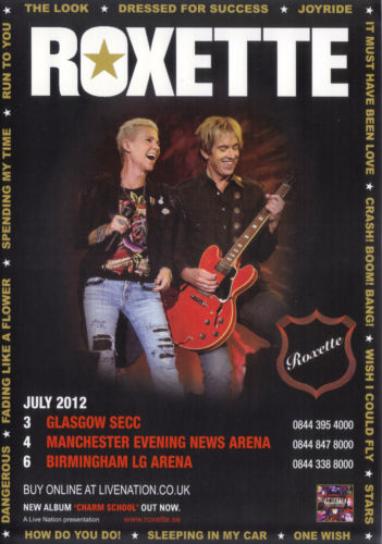 2012-07 UK gigs